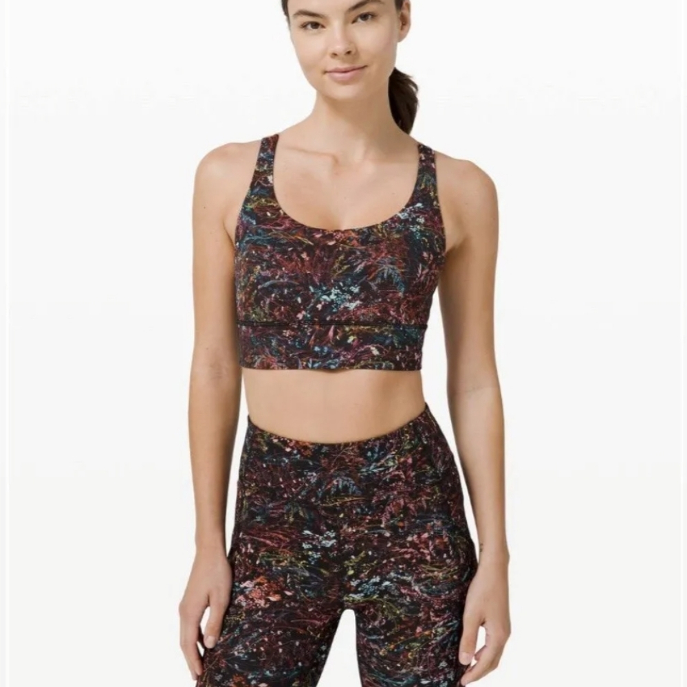 Lululemon Floral Leggings Sz 4